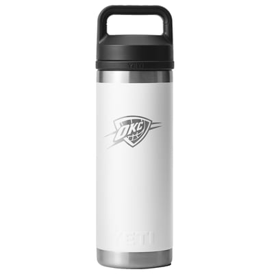 Oklahoma City Thunder YETI 18oz. Rambler Chug Water Bottle