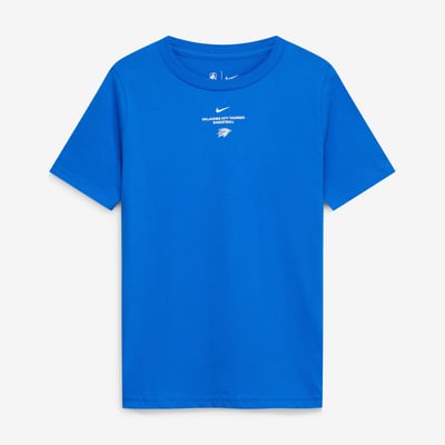  Oklahoma City Thunder Nike Youth 2026/27 Standard Issue Practice T-Shirt - Blue