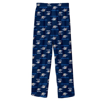 Oklahoma City Thunder Outerstuff Youth Printed Pajama Pants - Navy