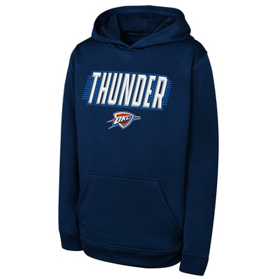 Oklahoma City Thunder Outerstuff Youth Sack Party Performance Hoodie - Navy
