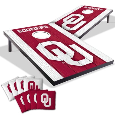 Oklahoma Sooners Fanpoint 2' x 3' Cornhole Game with Bags