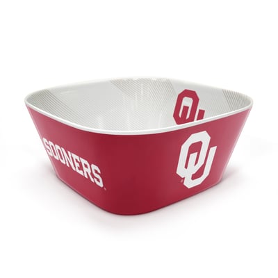 Oklahoma Sooners Fanpoint Large Party Bowl