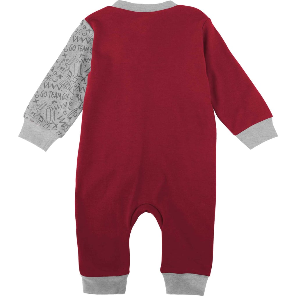 Oklahoma Sooners Infant Playbook Two-Tone Sleeper - Crimson