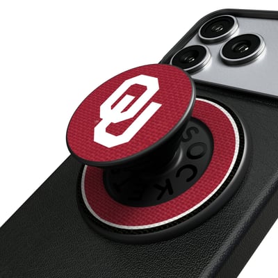 Oklahoma Sooners Keyscaper PopSockets Magnetic Phone Grip & Stand