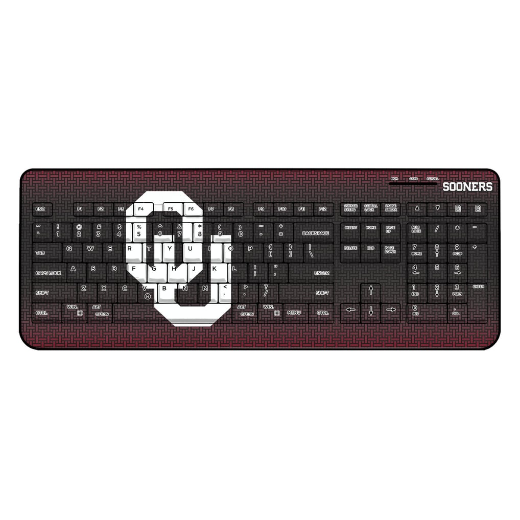 Oklahoma Sooners Keyscaper Wireless Keyboard