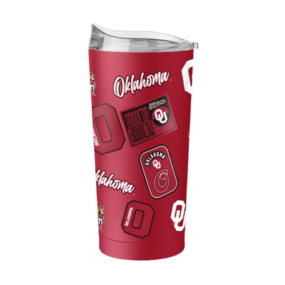  Oklahoma Sooners Logo Brands 20oz. Dreamweave Powder Coat Tumbler