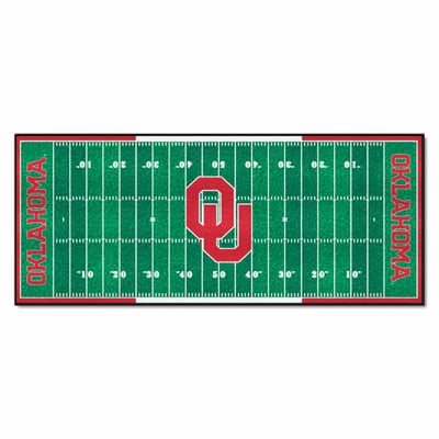 Oklahoma Sooners Logo Brands 30" x 72" Football Field Runner