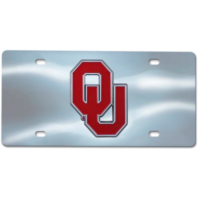  Oklahoma Sooners Logo Brands Diecast License Plate