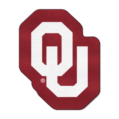 Oklahoma Sooners Logo Brands Mascot Mat