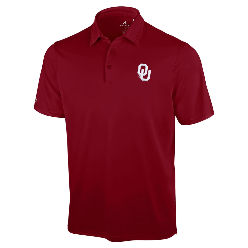 Oklahoma Sooners Antigua Unshakeable Solid Polo - Crimson