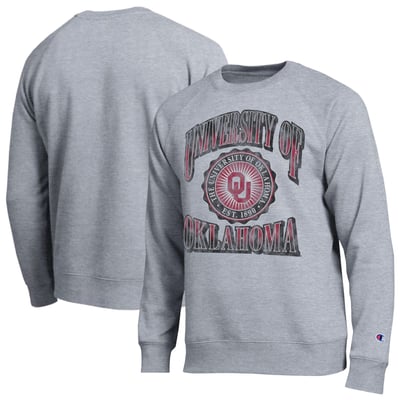 Oklahoma Sooners Champion All-Star Sweatshirt - Heather Gray