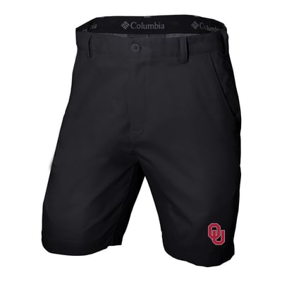 Oklahoma Sooners Columbia Omni-Wick Lie Angle Shorts - Black
