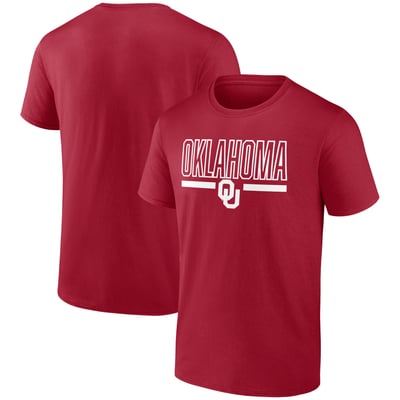 Oklahoma Sooners Classic Inline Team T-Shirt - Crimson