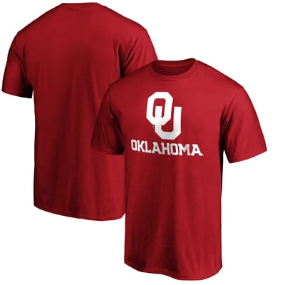 Oklahoma Sooners Lockup Team T-Shirt - Crimson