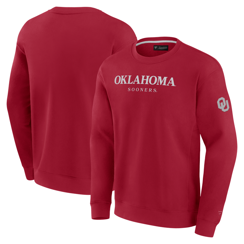 Oklahoma Sooners Fanatics Unlimited Pullover Sweatshirt - Crimson