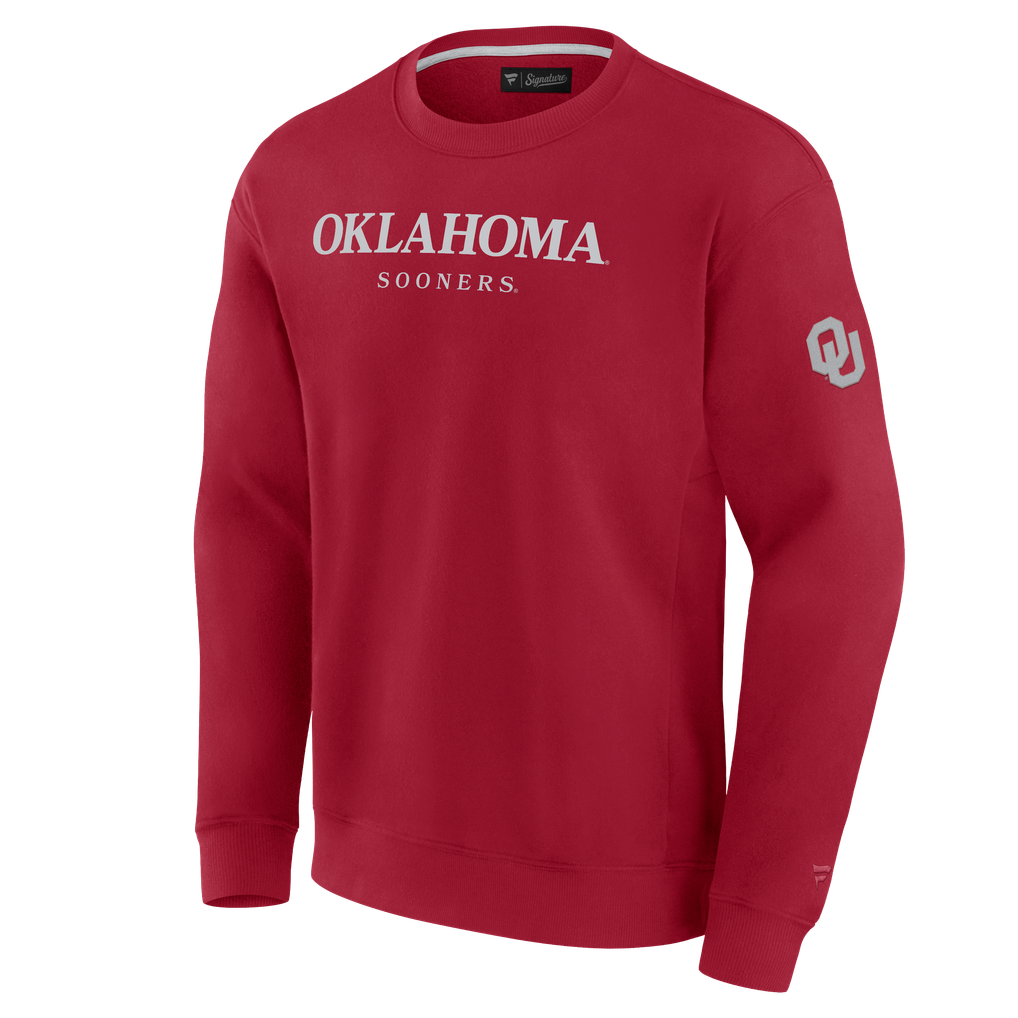 Oklahoma Sooners Fanatics Unlimited Pullover Sweatshirt - Crimson