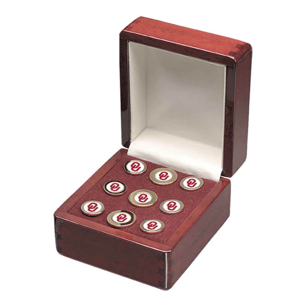 Oklahoma Sooners Blazer Buttons - Gold