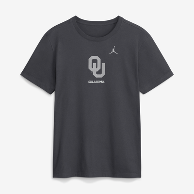 Oklahoma Sooners Jordan Brand Pack T-Shirt - Anthracite