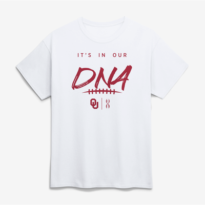 Oklahoma Sooners Football DNA T-Shirt - White