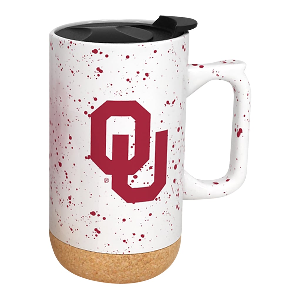 Oklahoma Sooners 18oz. Speckle Cork Mug
