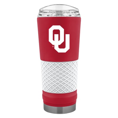 Oklahoma Sooners 24oz. Double Play Draft Tumbler