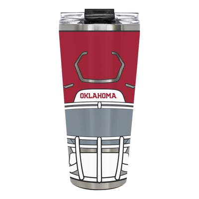 Oklahoma Sooners 32oz. Helmet Big Slim Tumbler