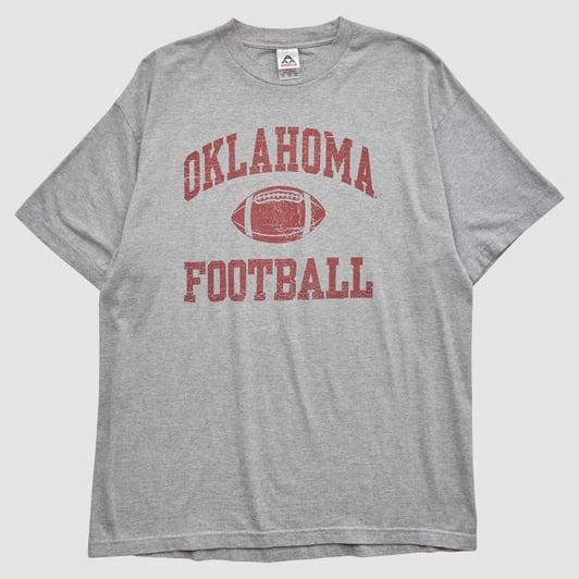 Oklahoma Sooners AAA 2000s T-shirt - Heather Gray - L by Fanatics Real Vintage