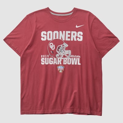Oklahoma Sooners Nike 2014 T-shirt - Red - XL by Fanatics Real Vintage