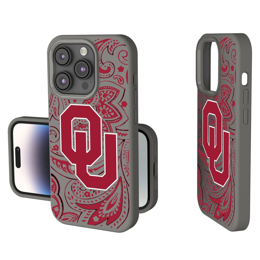 Oklahoma Sooners Paisley iPhone Soft Touch Case