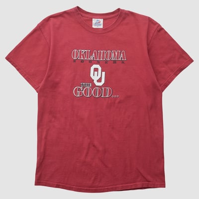 Oklahoma Sooners TSI Sportswear 2000s T-shirt - Red - S by Fanatics Real Vintage