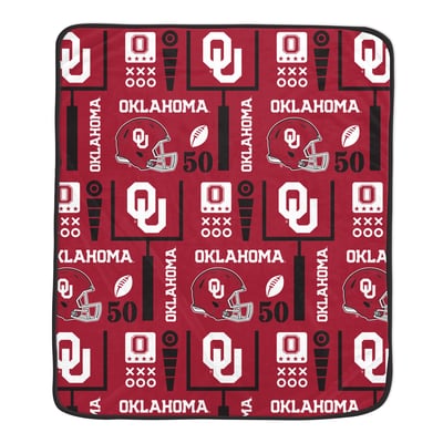 Oklahoma Sooners Pegasus Team Spirit 60" x 70" Ultra Soft Blanket