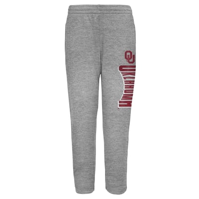 Oklahoma Sooners Outerstuff Preschool Jet Stream Jogger Pants - Gray