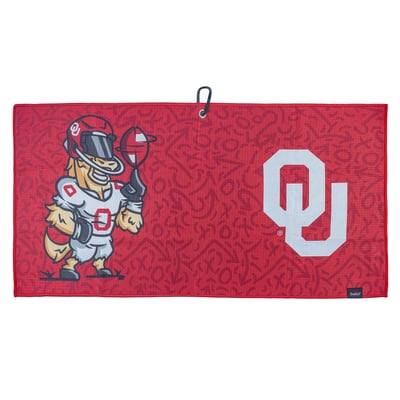 Oklahoma Sooners SWAG Golf 16" x 30" Golf Towel