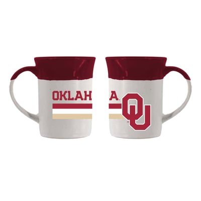 Oklahoma Sooners The Memory Company 15oz. Ceramic Speckled Mug
