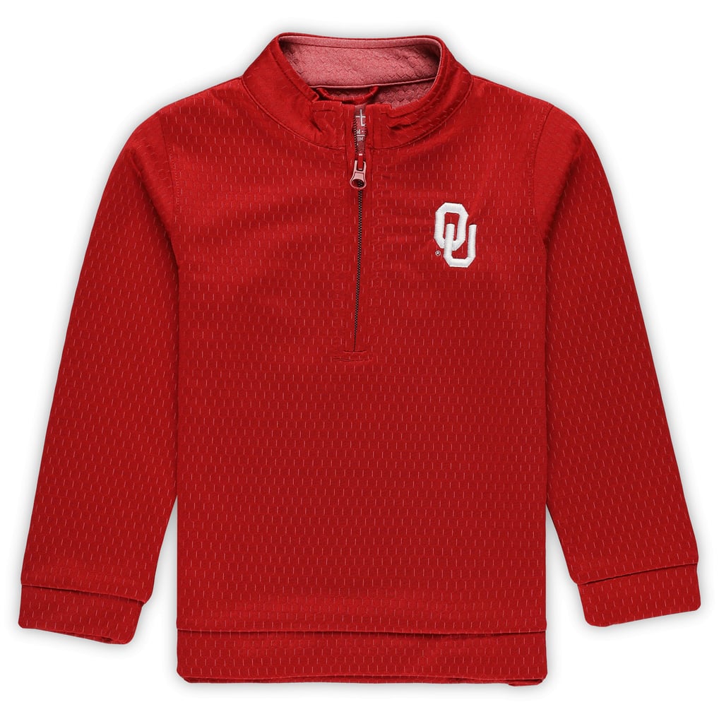 Oklahoma Sooners Garb Toddler Sterling Quarter-Zip Pullover - Crimson