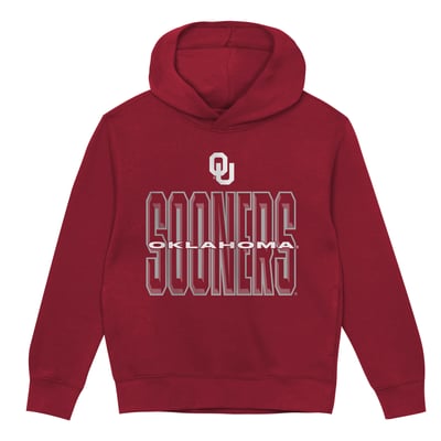 Oklahoma Sooners Outerstuff Toddler Field General Fleece Hoodie - Crimson