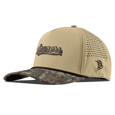 Oklahoma Sooners Branded Bills Unisex Timber Camo Adjustable Hat - Tan
