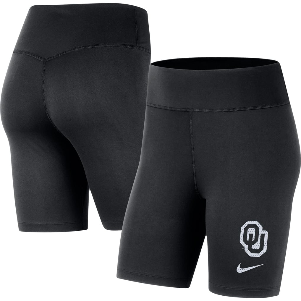 Oklahoma Sooners Nike Women's Performance Biker Shorts - Black