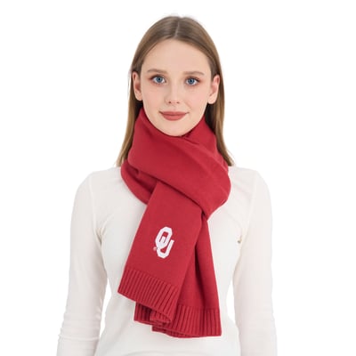 Oklahoma Sooners ZooZatz Posh Knit Scarf