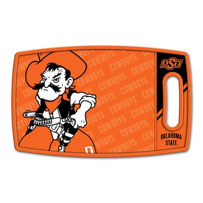 Oklahoma State Cowboys Fanpoint Logo Series Cutting Board