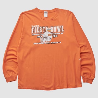 Fiesta Bowl Gildan 2012 Long Sleeve T-shirt - Orange - L by Fanatics Real Vintage