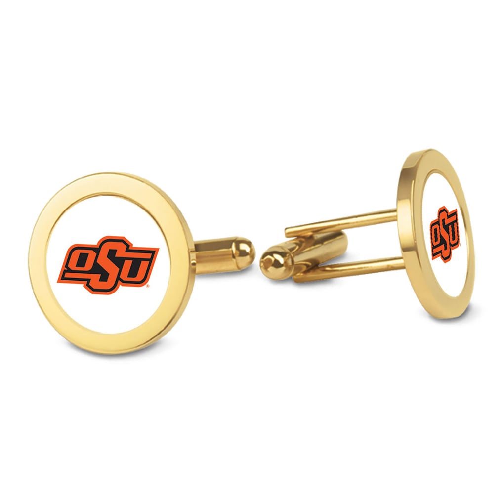 Oklahoma State Cowboys Cufflinks - Gold