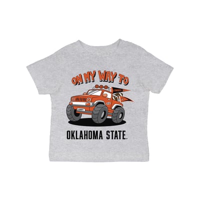 Oklahoma State Cowboys Vive La Fete Infant On My Way T-Shirt - Gray