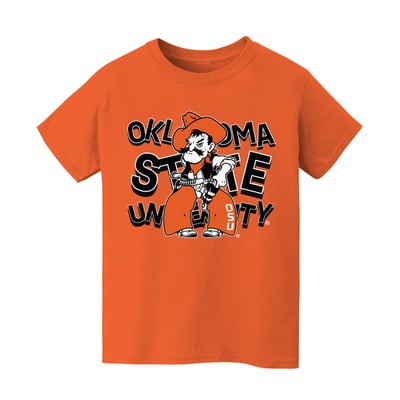 Oklahoma State Cowboys Vive La Fete Infant Mascot & Name T-Shirt - Orange