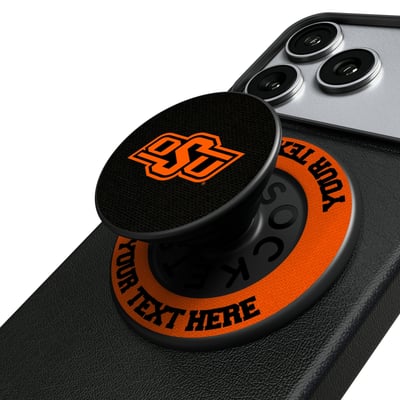 Oklahoma State Cowboys Keyscaper Personalized PopSockets Magnetic Phone Grip & Stand
