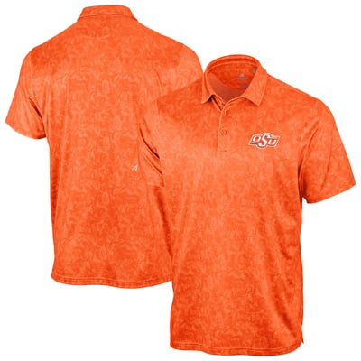 Oklahoma State Cowboys Antigua Lush Polo - Orange
