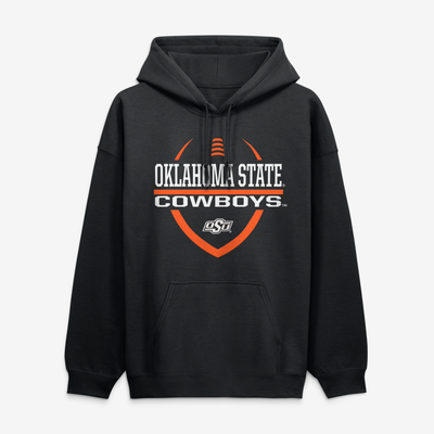 Oklahoma State Cowboys Football Fan Hoodie - Black