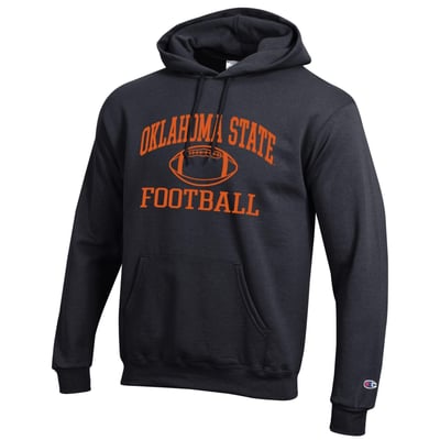 Oklahoma State Cowboys Champion Football Icon Hoodie - Black