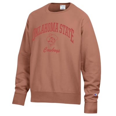 Oklahoma State Cowboys Champion Garment Dye Reverse Weave Sweatshirt - Orange