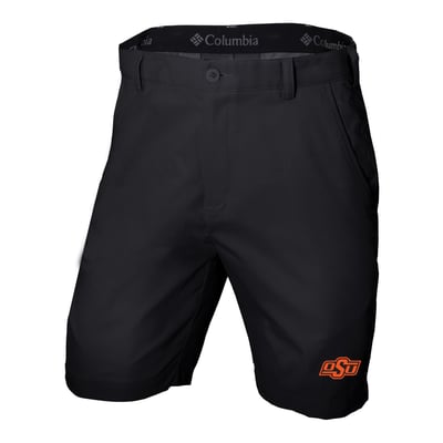 Oklahoma State Cowboys Columbia Omni-Wick Lie Angle Shorts - Black
